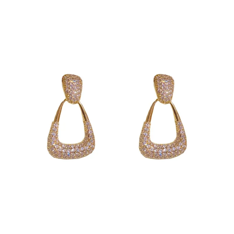 Yiru Copper Alloy Earrings Women's-0