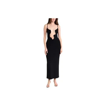 Christopher Esber Salacia Plunge Maxi Dress