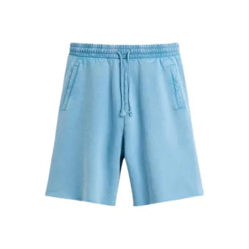 ZARA Casual Shorts Men Washed Blue