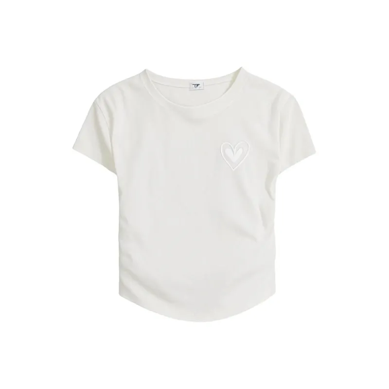Gentle Welcome Set in Sleeve T Shirt Women's-3