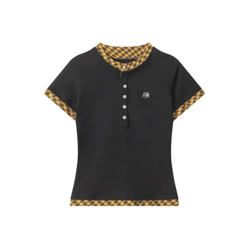 Gentle Welcome Set in Sleeve T Shirt Women's-0