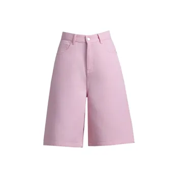 You Cow Me Pants Denim Shorts Women's