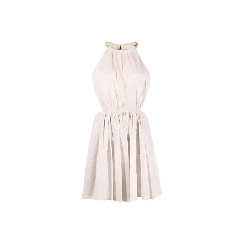 MICHAEL KORS Sleeveless Dress Women's Ecru-0