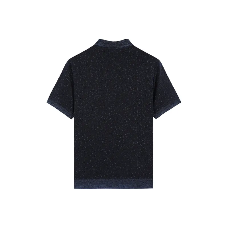 ANDREW MACKENZIE T Shirts Men Black-1