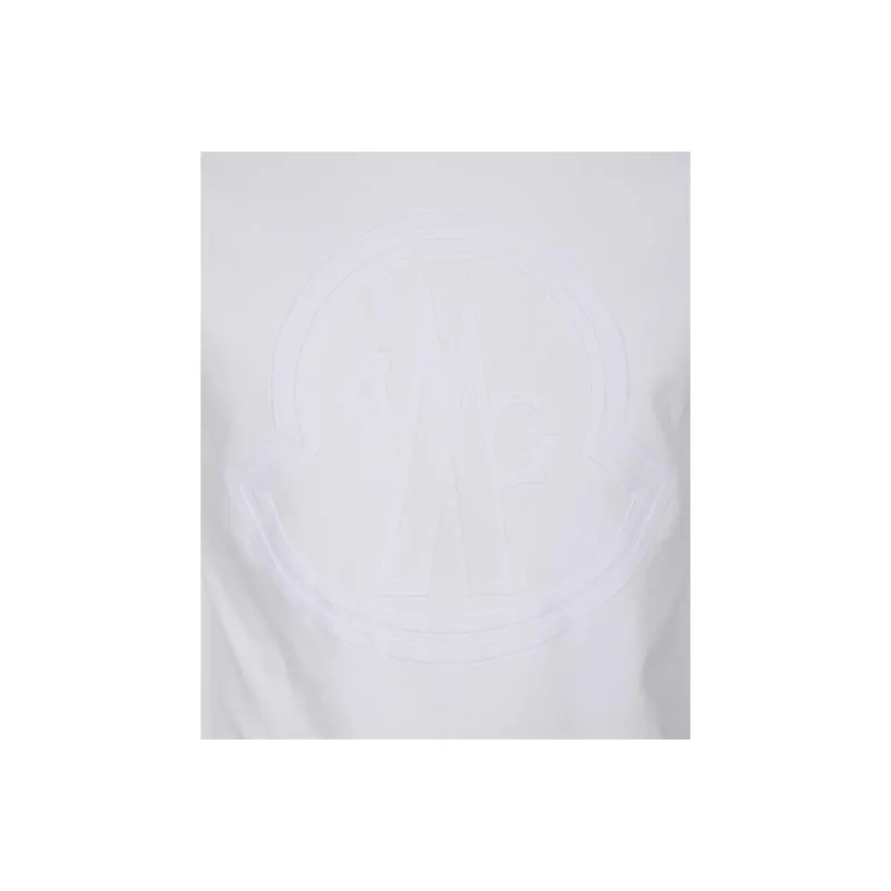 Moncler T Shirts Men White-2