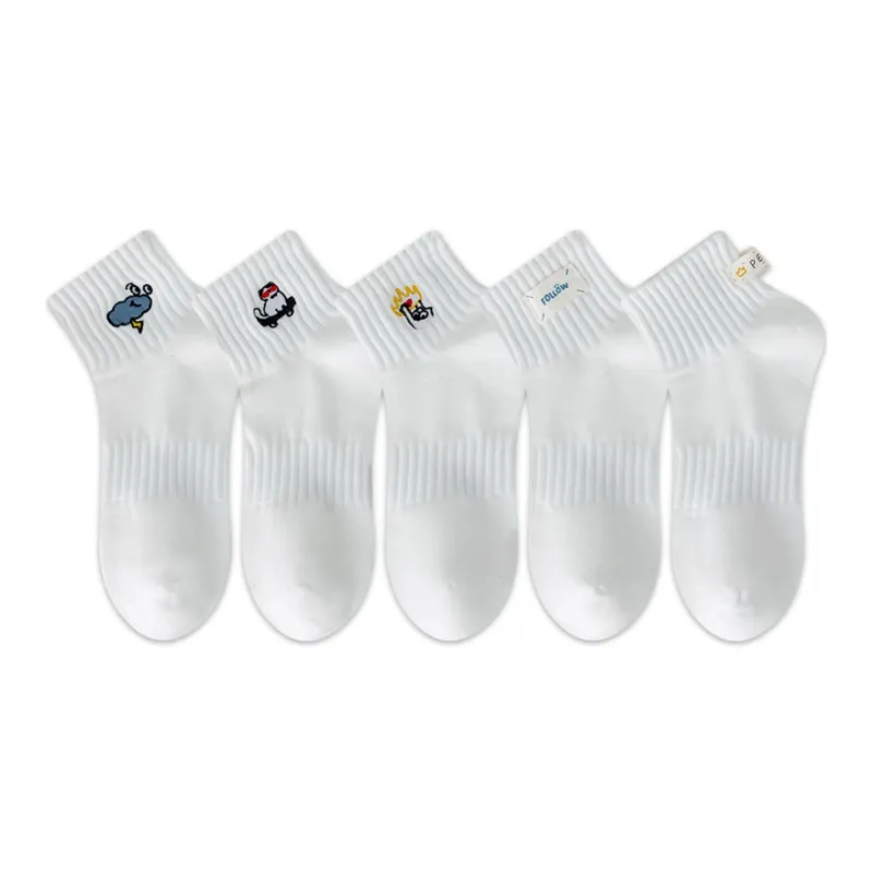 AUGUST Ankle Socks Women's 5 Pack-0
