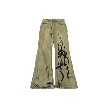 MGXEK Jeans Unisex Blue