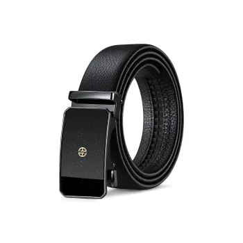 AOKANG Top Grain Cow Leather Belts Men's 3.5CM