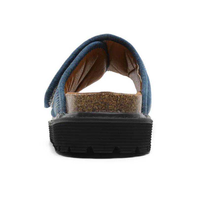 Bellum Han Rubber Sole Quiet Slip Resistant Slide Slippers Unisex-10
