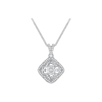 QIDUYINSHI S925 Silver Necklaces Women's