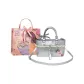 Silver+Shopping Bag