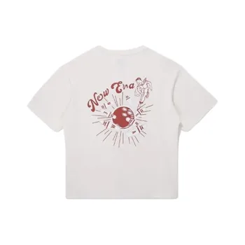 New Era T Shirts Women's Ivory White