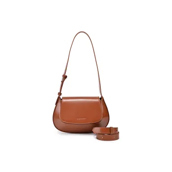 AQUASCUTUM Flap Lightweight Handbag, Shoulder Bag Women's Bag Regular Women's Black/Brown/Ecru