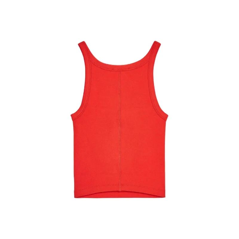 ZARA Tank Tops Women's Red-1