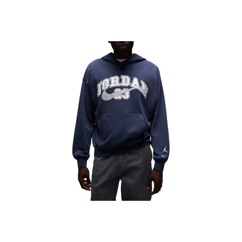 Jordan MVPOVERSIZED SS25 Sweatshirt Men's Midnight Marine Blue/Light Smoke Gray-0