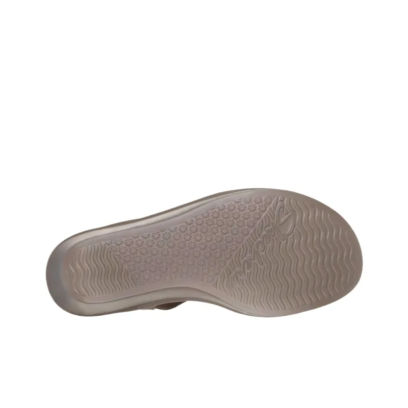 Skechers Rumble On One Strap Sandals Women's Taupe-3