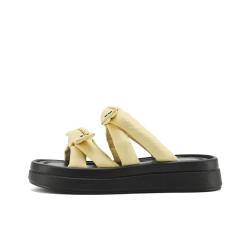 FIVE PLUS Slip Resistant Abrasion Resistant Slide Slippers Women's