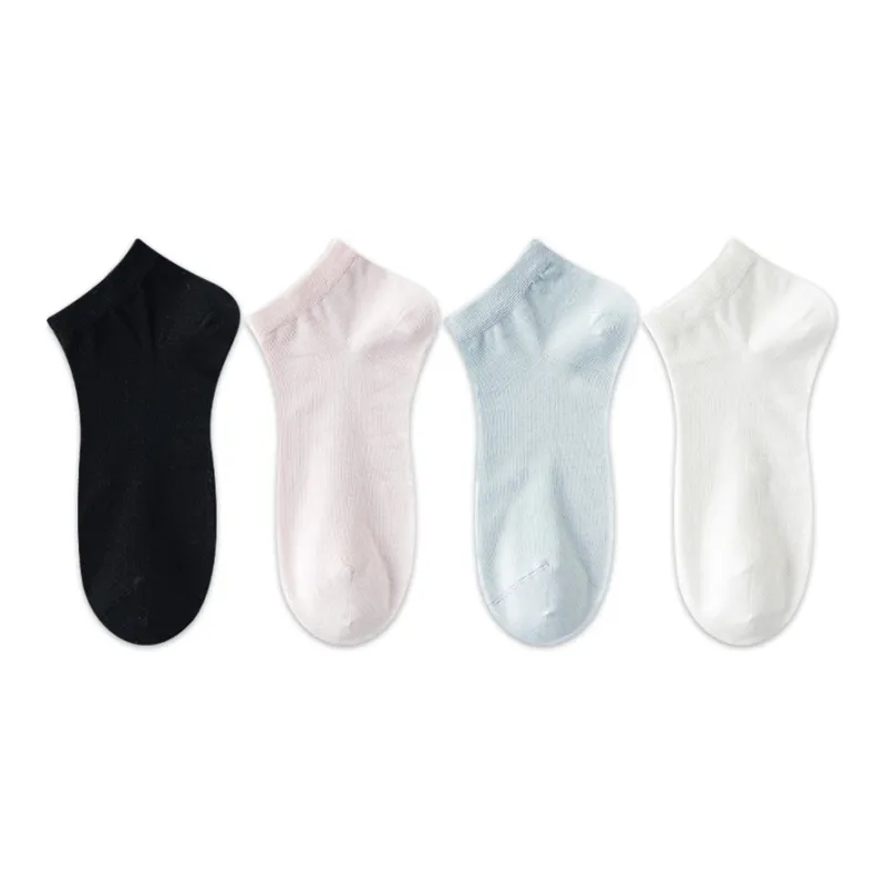 AUGUST No Show Socks Women's 4 Pack-0