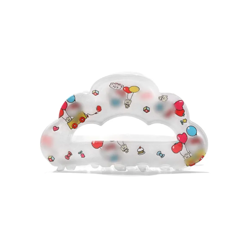 ZANC Acrylic Hair Clips Women's-0