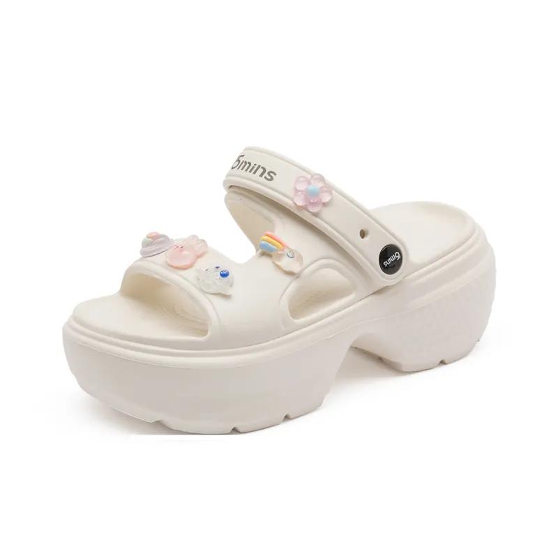 15 MINS Abrasion Resistant, Odor Resistant Slide Slippers Women's-0