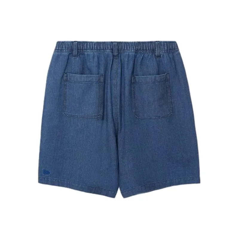 New Era Denim Shorts Unisex Blue-1