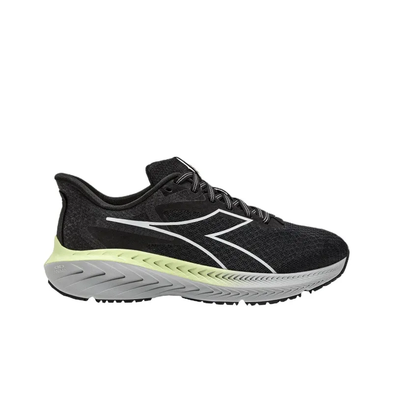 Diadora Anti Slip Wear Resistant Low Top Training Running Shoes Women's Black-1