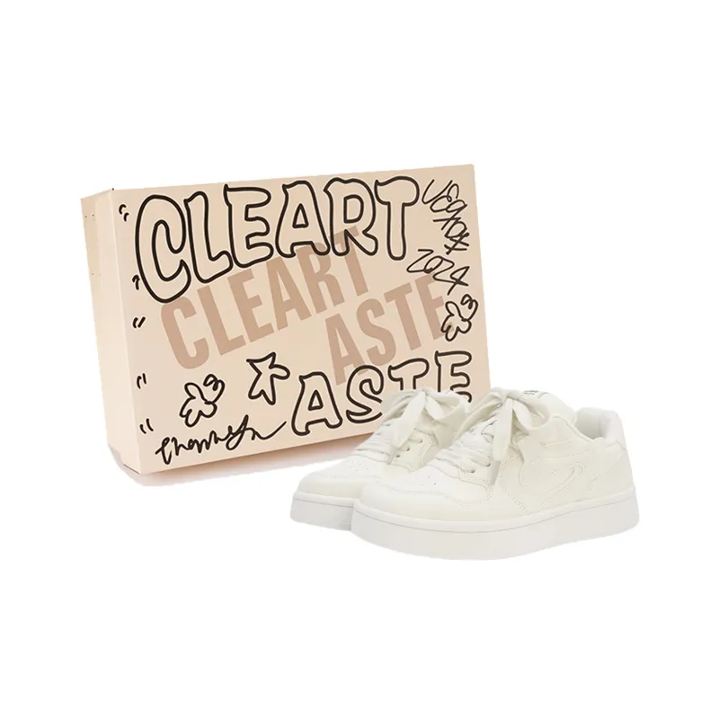 CLEARTASTE Wear resistant And Lightweight Low Top Skateboard Shoes Women's-10