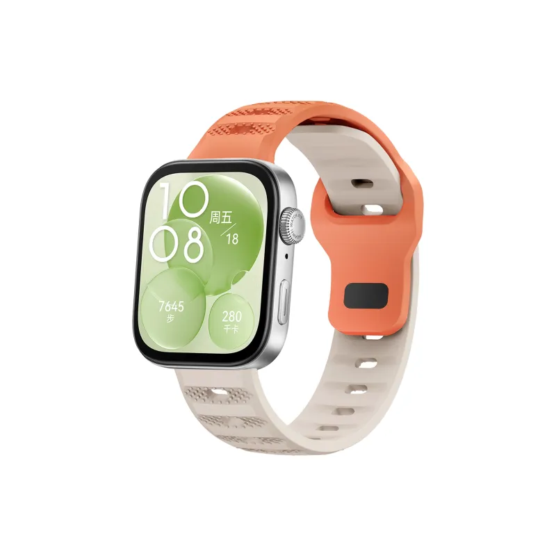 LOVINGCOOL Huawei Compatibility Watch Band 210mm Silicone Material-4