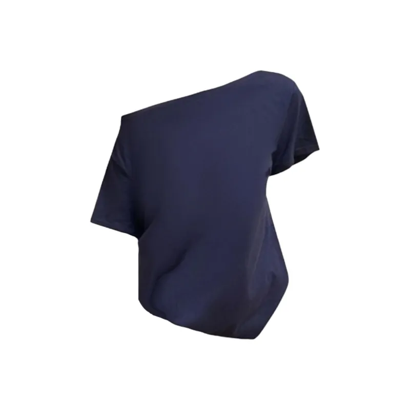 SISC T Shirts Women's Navy Blue-1