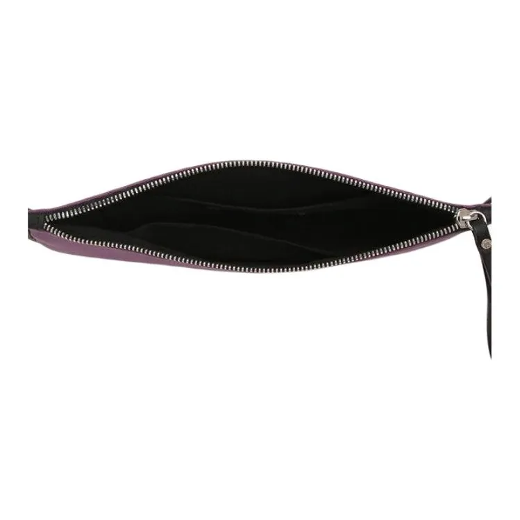 GIANNI CHIARINI Cotton Shoulder Bag Women's Argyle Purple-4