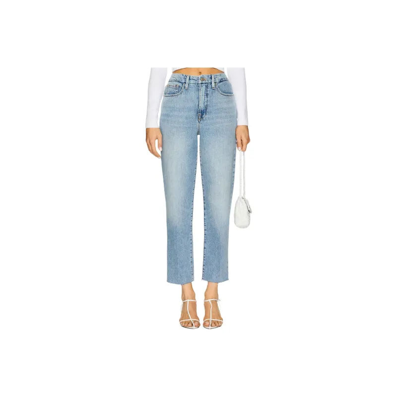 GOOD AMERICAN Jeans Women's Light Blue-0