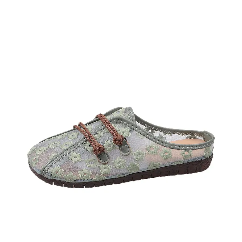 WUJI Slip Resistant Antibacterial Closed Toe Slippers Women's-5