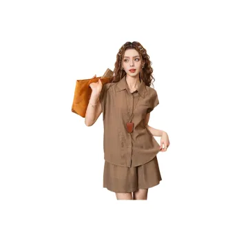 FAWENXIANGZI Summer Casual Suit Loose Fit Women's