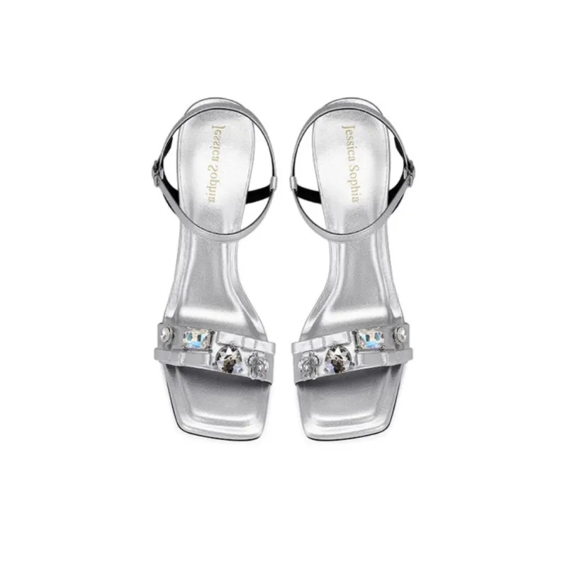 JESSICA SOPHIA One Strap Sandals 7cm Women's-4
