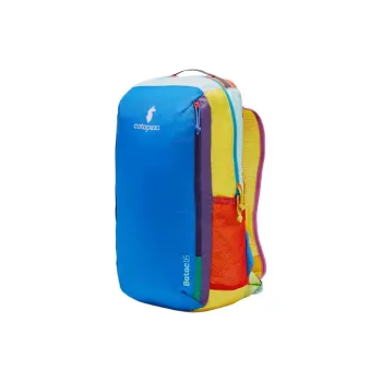Cotopaxi Nylon Backpack Unisex Blue & Yellow