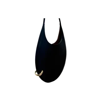 TORY BURCH Cow Leather Handbag, Shoulder Bag Women's Black