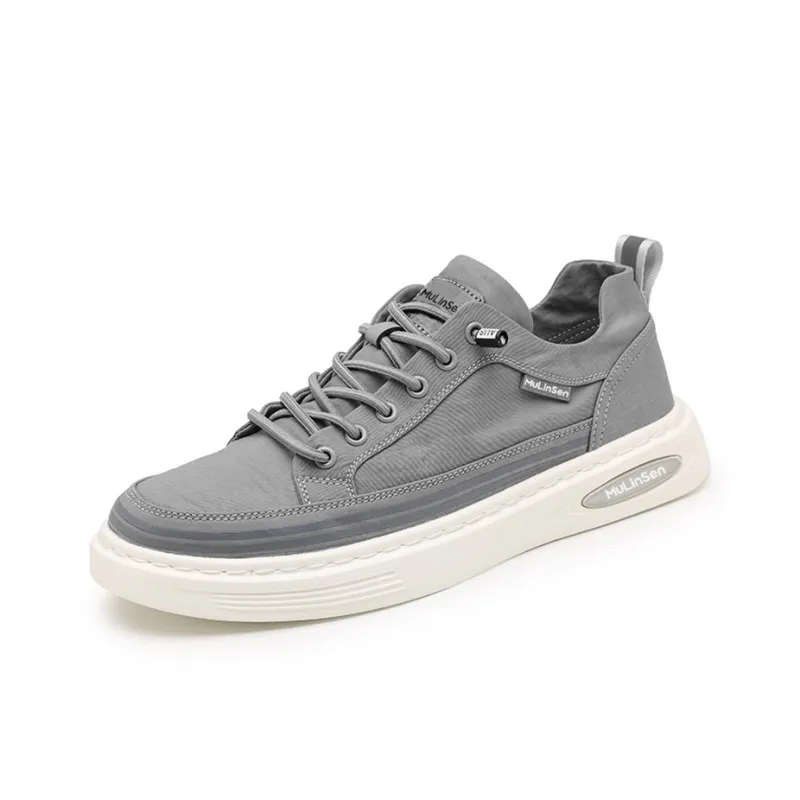 Mulinsen Anti Slip Wear Resistant Low Top Skateboard Shoes Men's-8