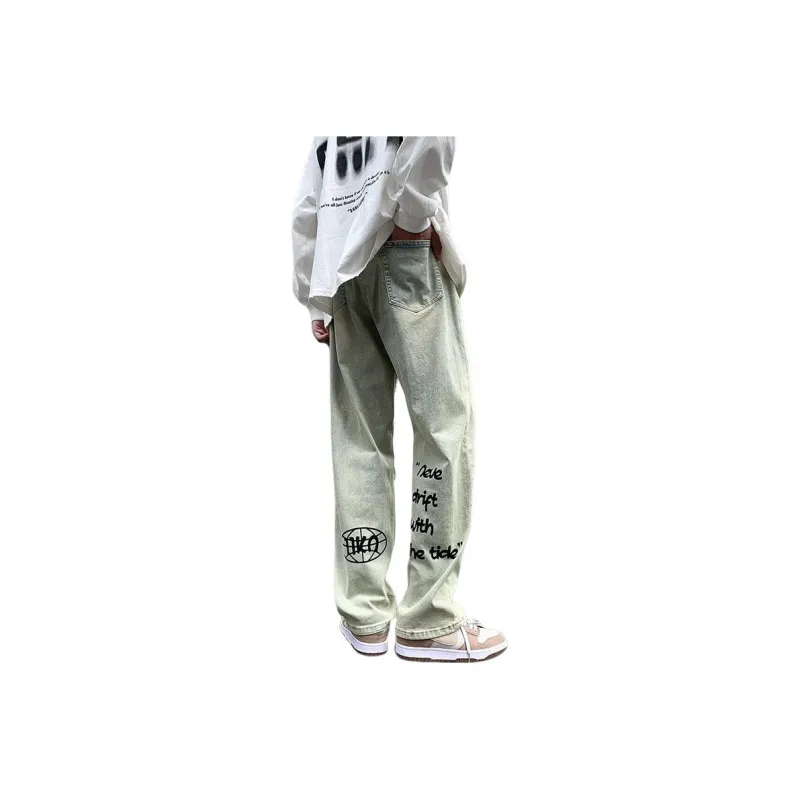 FRQ Jeans Unisex Earth Yellow-1