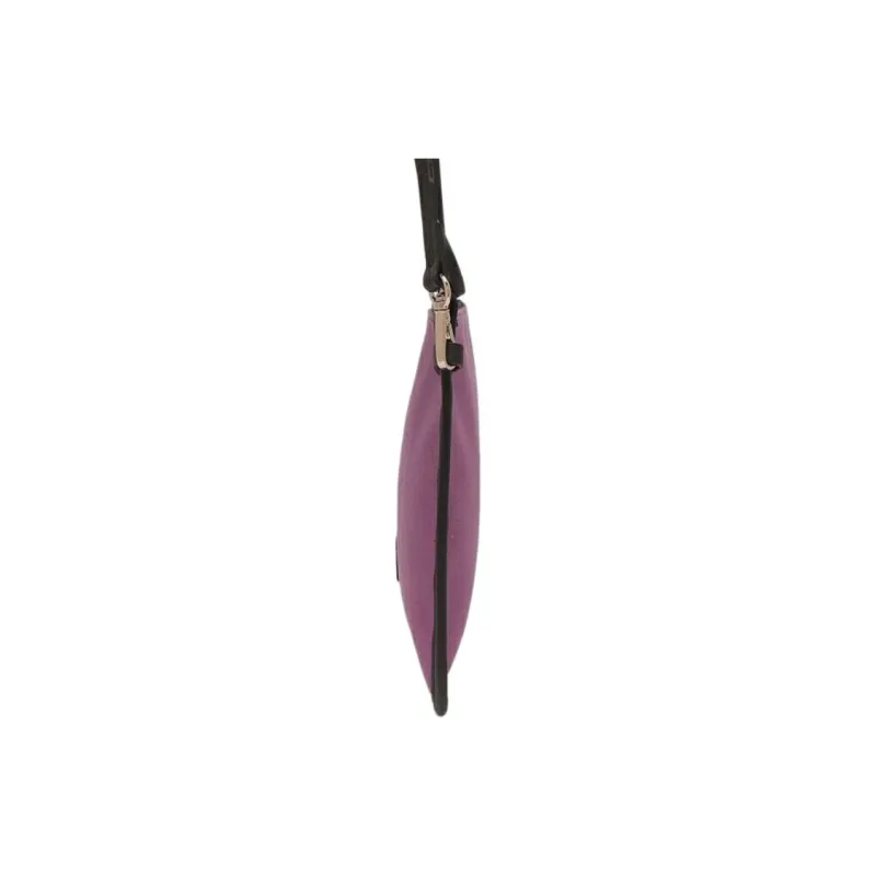 GIANNI CHIARINI Cotton Shoulder Bag Women's Argyle Purple-1