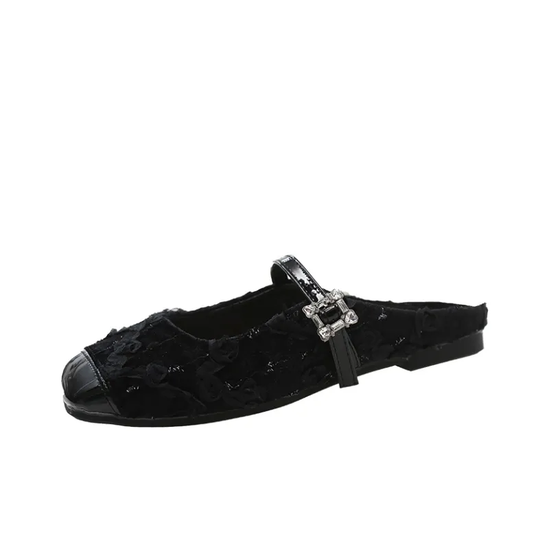 WUJI Slip Resistant Abrasion Resistant Closed Toe Slippers Women's-5