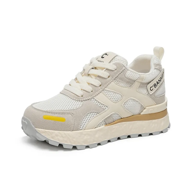 C°BANNER Support Mid Top Casual Shoes Women's Beige-1