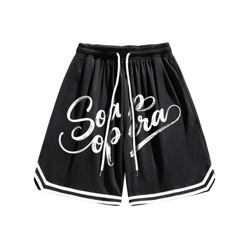 SOAP OPERA Basketball Shorts Unisex-10