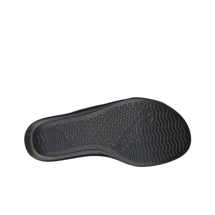 Skechers Rumble On One Strap Sandals Women's Black-3