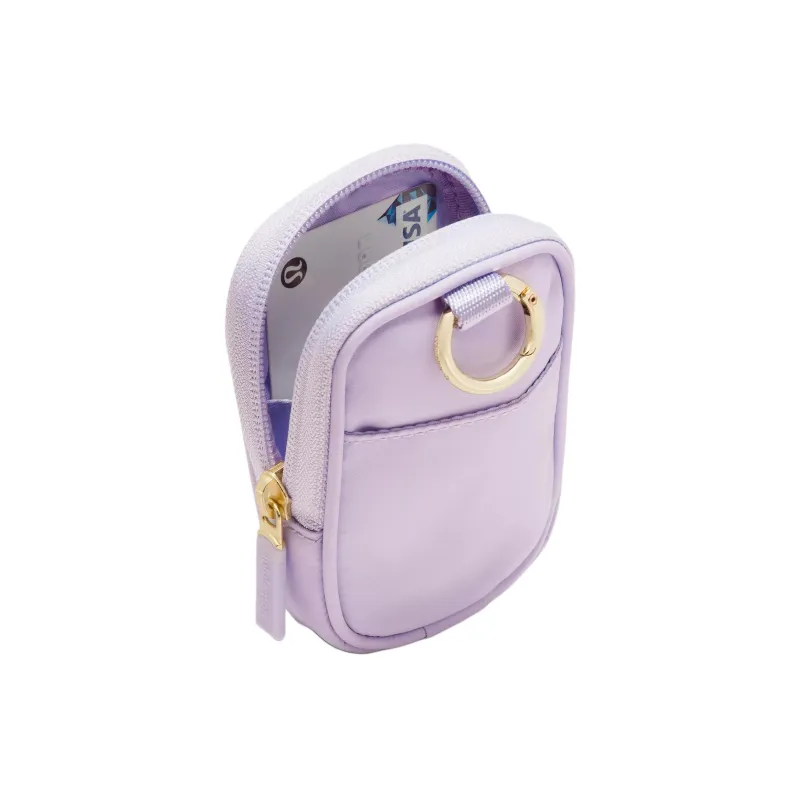 Lululemon Recycled Nylon Coin Purse Unisex Purple-2