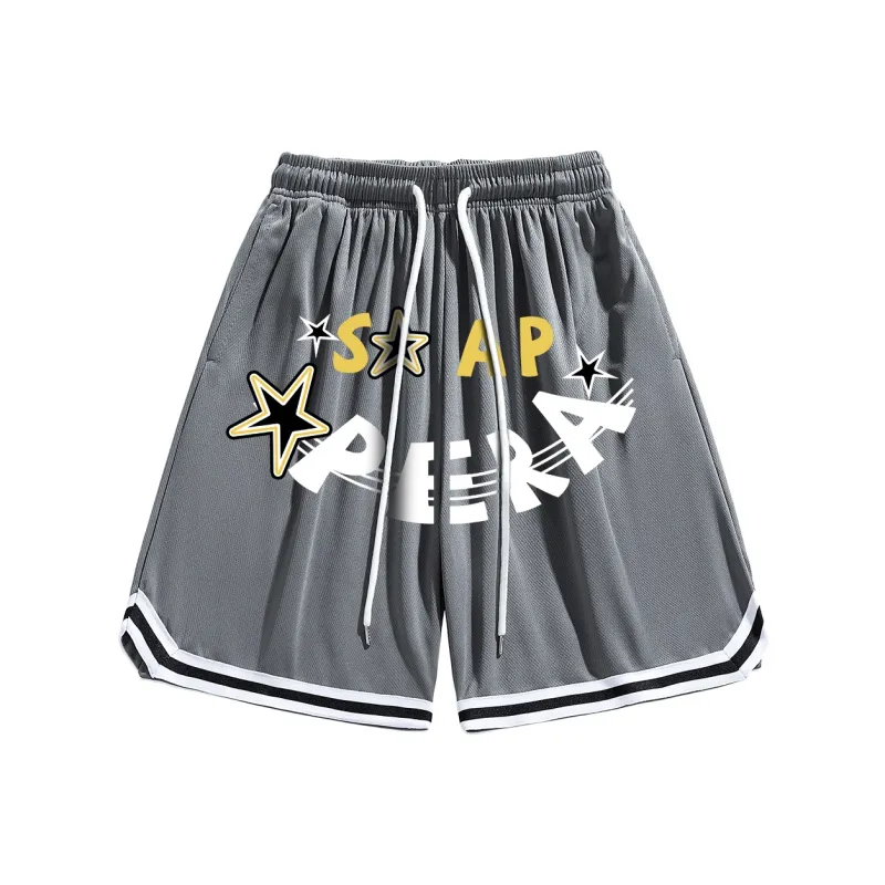 SOAP OPERA Basketball Shorts Unisex-15