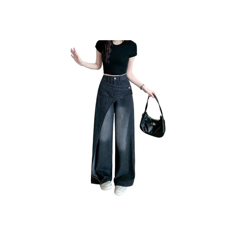 GOSO Jeans Women's Black Gray Color-0