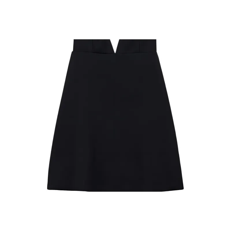 PRADA V Neck Embellished Sleeveless Mini Dress-3