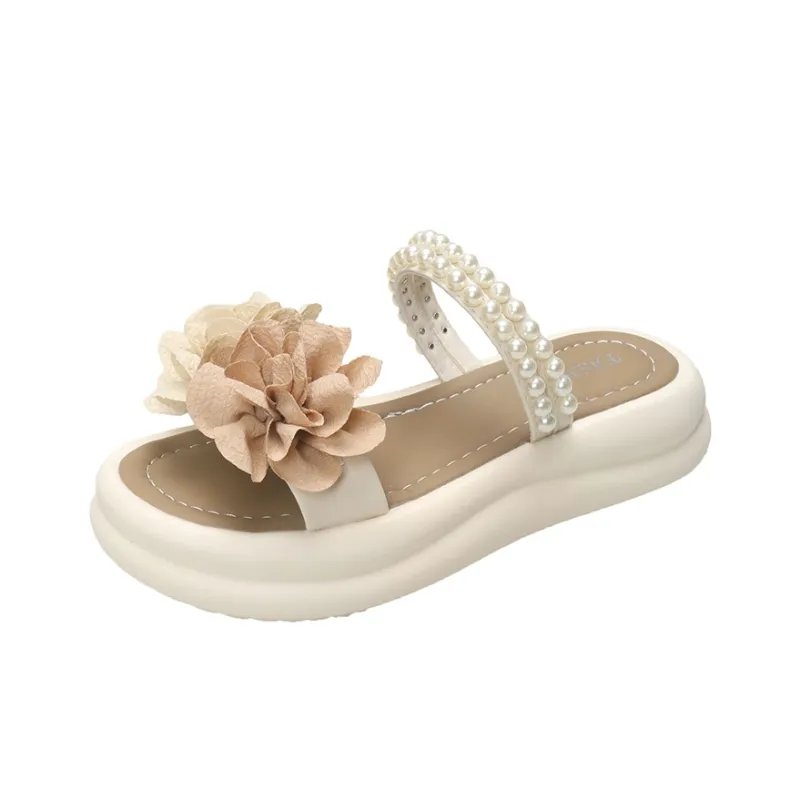 WUJI Rubber Sole Slip Resistant Abrasion Resistant Slide Slippers Women's-3