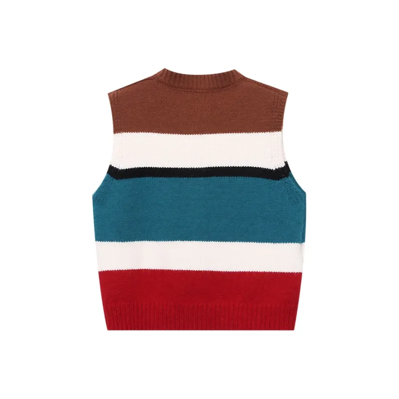 CHARM PICK Tank Tops Women's Coffee Collar-1