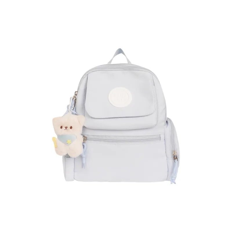 Kewuku Nylon Fabric Backpack Women's Multicolor-16